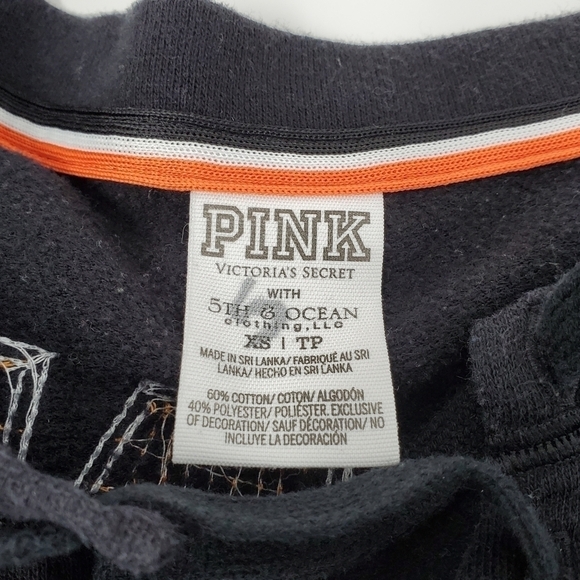 PINK VICTORIA'S SECRET MLB COLLECTION SAN FRANCISCO GIANTS SWEATSHIRT WOMEN XS - Picture 9 of 12